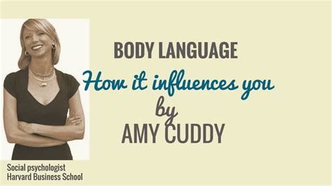 Amy Cuddy Body Language Ppt
