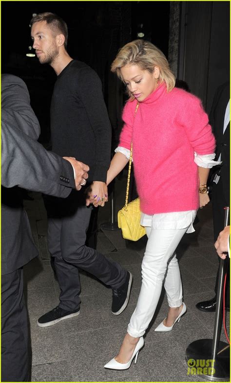 Rita Ora Calvin Harris Hold Hands At Daft Punk Party Photo