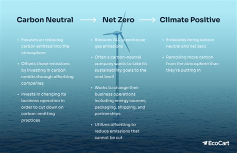 Net Zero Carbon Neutral Climate Positive Whats The Difference