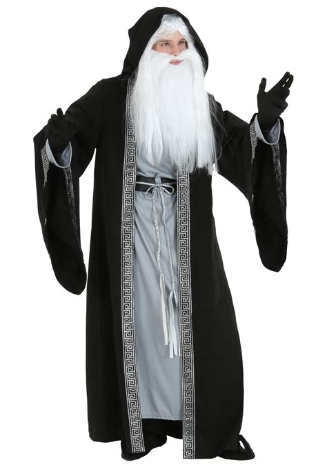 Deluxe Wizard Costume For Adults Storybook Costumes