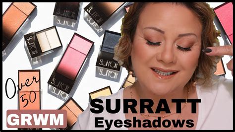 surratt eyeshadows tutorial over 50 mature hooded eyes youtube