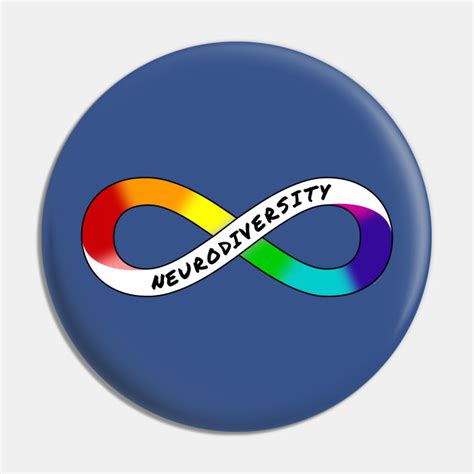Neurodiversity Rainbow Infinity Symbol For Neurodivergent Actually
