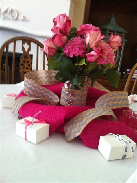 We did not find results for: Girl baby shower! Pink burlap with white linens. Little ...