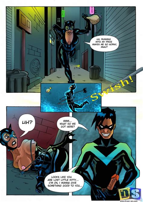 Nightwing And Catwoman Batman Drawn Sex Porn Comics
