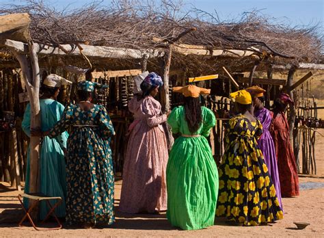 The majority reside in namibia, with the remainder found in botswana and angola. Local style: Victorian ladies of Africa