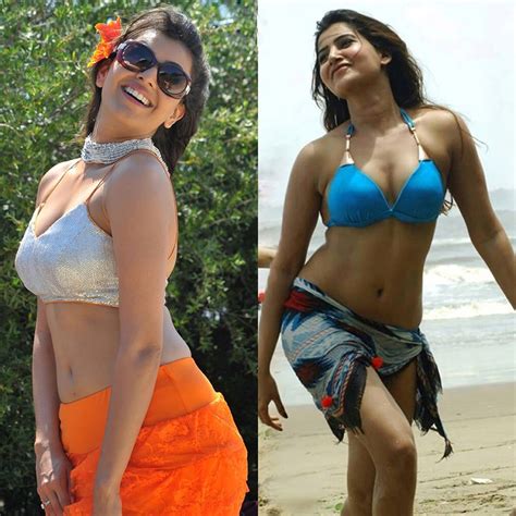samantha advices kajal on wearing a two piece bikini telugu cinema samacharam
