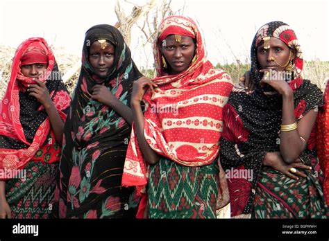 Afar Women Danakil Ethiopia Stock Photo Alamy