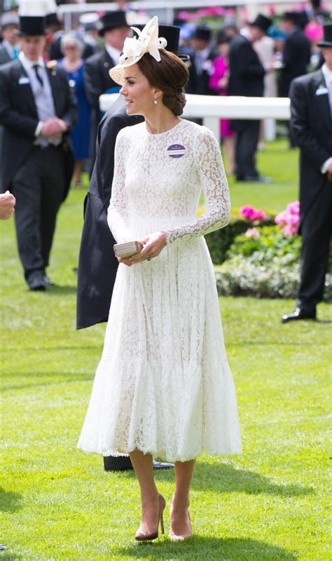 Kate Middletons White Dresses Popsugar Fashion Photo 37