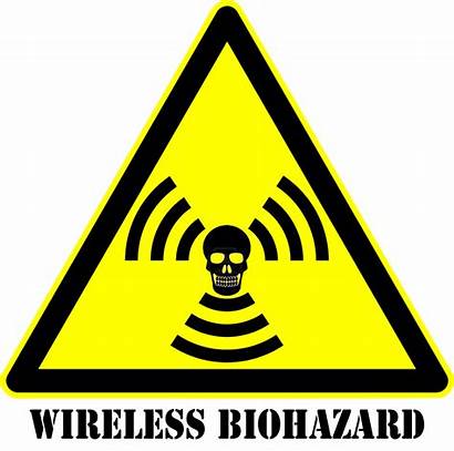 Biohazard Warning Wireless Signs Printable Symbol Sign