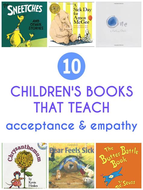 10 Childrens Books That Teach Acceptance And Empathy