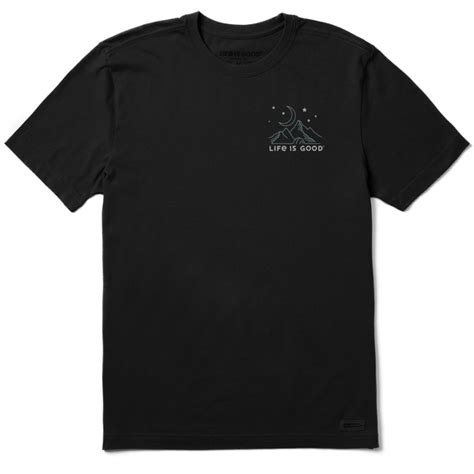 Mens Wander Mountains Short Sleeve Tee Life Is Good Official Site
