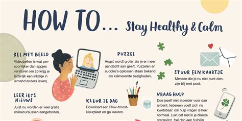 Good oral hygiene such as brushing and flossing at least twice every day can help prevent gum infections, cavities, and tooth loss. Poster: How to stay healthy & calm - Flow Magazine NL