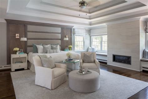 Contemporary Neutral Master Bedroom With Sitting Area Hgtv