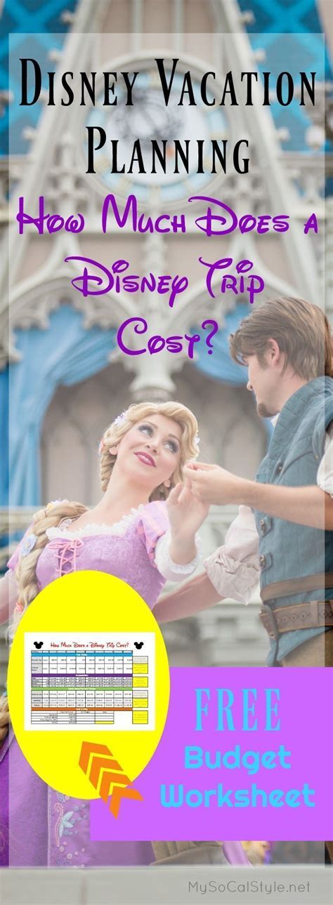 Disney World Planning Pt 3 Setting A Budget For Disney The Pixie