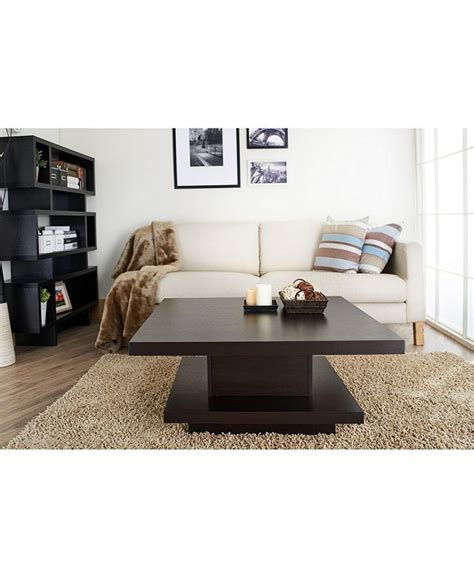 Furniture Of America Carenza Square Coffee Table And Reviews Home Macys