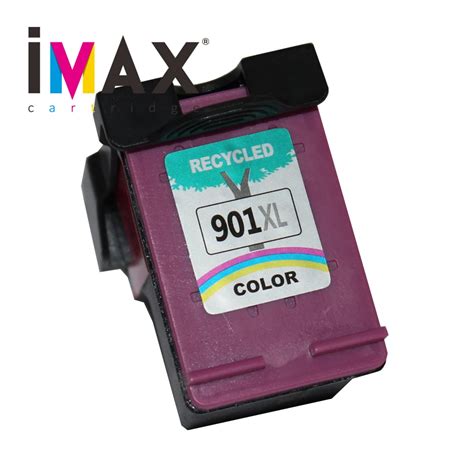 Imax Original Body 18ml Color Ink Cartridge 901xl For Hp Printers Hp