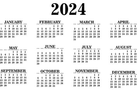Kalender 2024 Lengkap Dengan Hari Libur Nasional Siapkan Jadwal