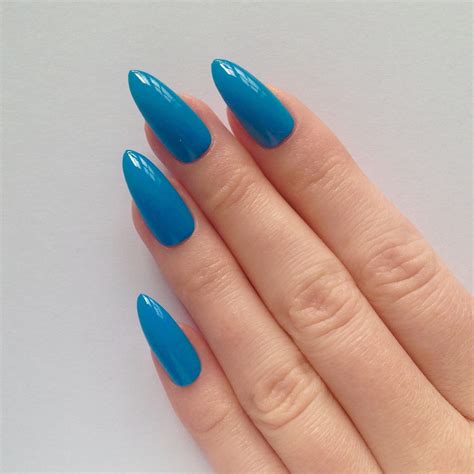 Blue Stiletto Nails Designs New Expression Nails