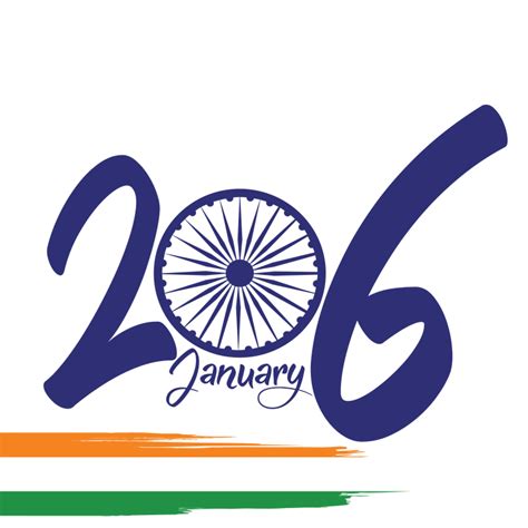 26 January Png Text Download With Images Republic Day Png Text
