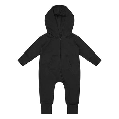 Babytoddler Fleece Onesie In Black By Kids Wholesale Clothing