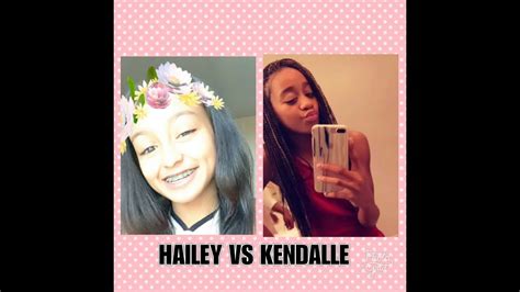 Hailey Vs Kendalle Dance Battle Youtube
