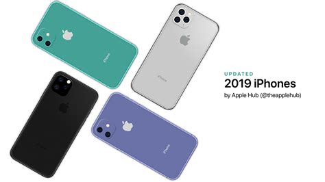 2019 Iphone Renders Updated On Behance