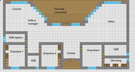 Minecraft House Floor Plan Homeplancloud