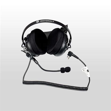 Motorola Pmln6540 Heavy Duty Noise Cancelling Boom Microphone Headset
