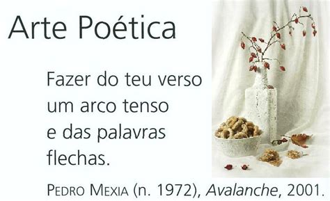 Poemas Em Imagem Arte Poética