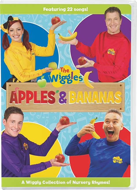Wiggles Apples And Bananas Dvd Region 1 Ntsc Us Import Amazon