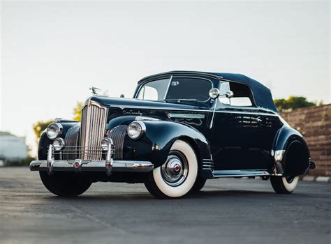 1941 Packard One Twenty Convertible For Sale On Bat Auctions Sold For