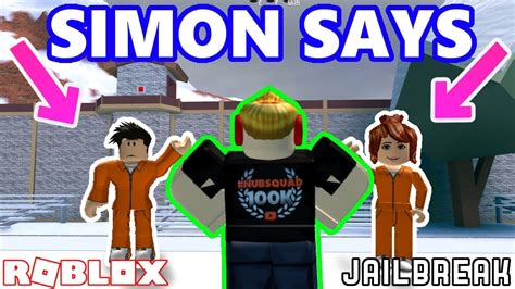 Craziest Simon Says In Roblox Jailbreak Youtube Pilot Training