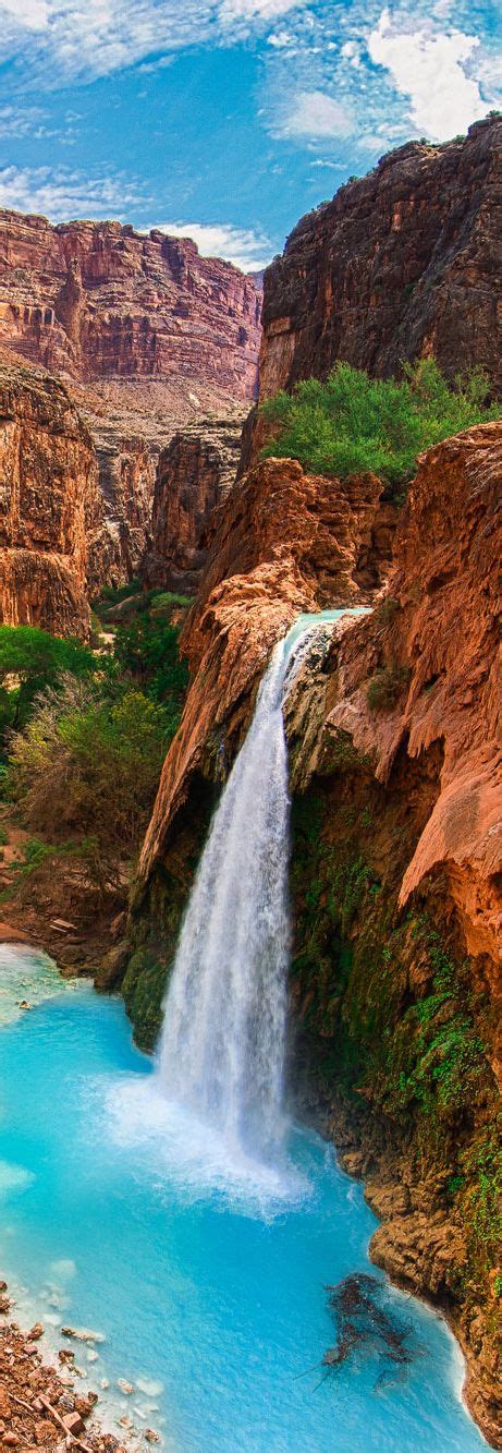 Havasupai Indian Reservation Havasu Fall Grand Canyon National Park