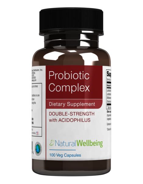 Double Strength Probiotic Complex With Acidophilus