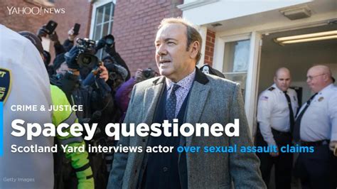 actor kevin spacey questioned by scotland yard over sexual assault allegations [video]