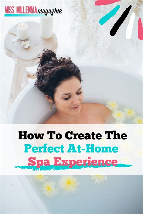 how to create the perfect at home spa experience