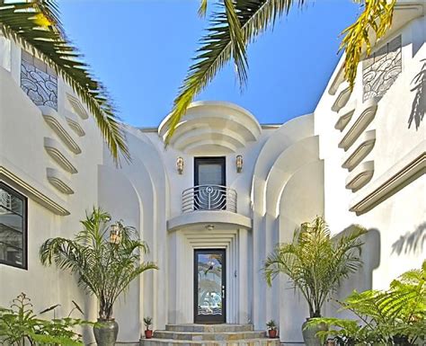 Art Deco Home Entryexterior Casa Art Deco Arte Art Deco Art Deco