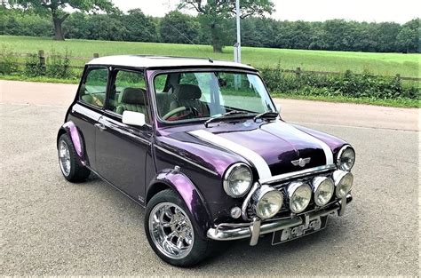 Mini Rebuilt In 2000 On A 1966 Heritage Body In Metallic Purple Paint