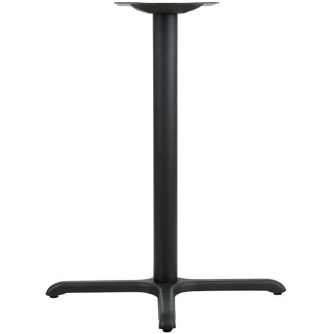 Bfm Seating 30 X 30 Sand Black Stamped Steel Counter Height Cross