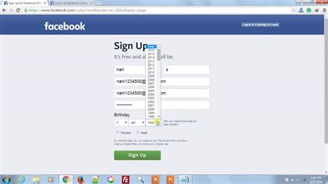 Once your account is confirmed, you'll have access to all of facebook's features. How to create Facebook Sign Up page - YouTube