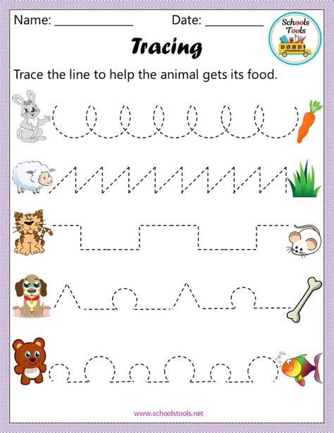 Writing Pattern Worksheets For Preschool