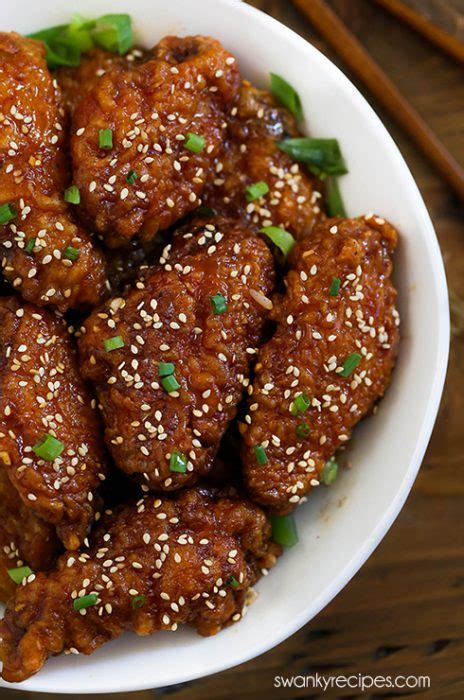 Chicken wings make a great snack for game day parties or tailgating, but they also make a terrific everyday main dish. Fried Korean Chicken Wings - Swanky Recipes - Simple tasty ...