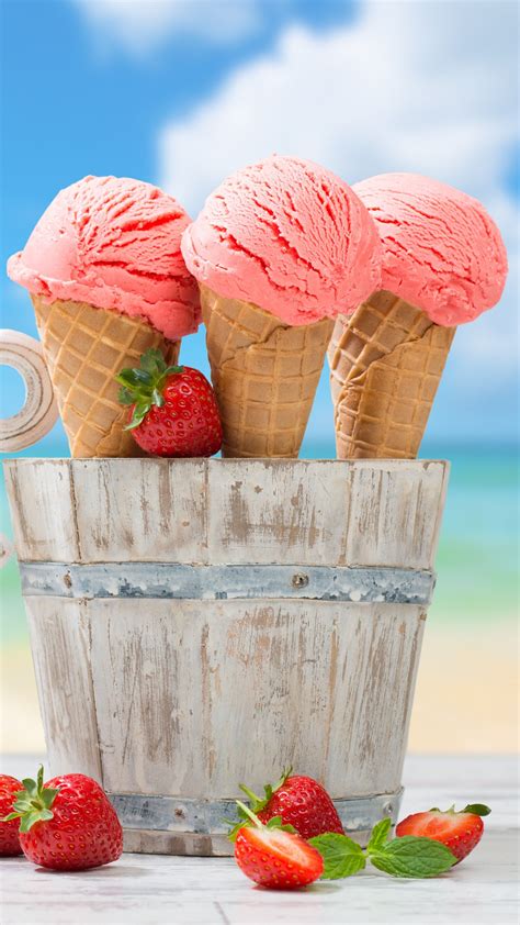 Ice Cream Cone Wallpapers Wallpaper Cave