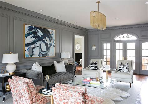 Find living room design ideas at modsy. Get the Look: Grown-up, Glam Living Room | Rue | Glam ...