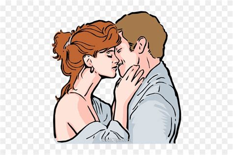 Couple Kissing Royalty Free Vector Clip Art Illustration Sex Husband Wife Jokes Free