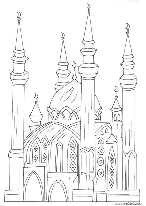 Раскраски Чеченский сайт для детей и родителей Art Islamique