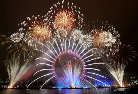 New year's eve fireworks go off over london's thames river. New Year's Eve: London steps up security ahead of celebrations