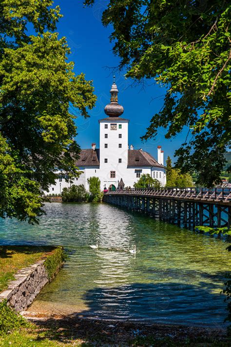 Schloss Ort In Gmunden Foto Darchivio Crushpixel