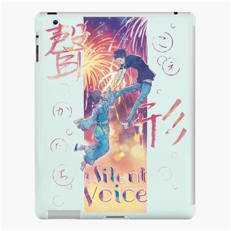 Koe No Katachi Typo Poster Ipad Case And Skin For Sale By Sedeto