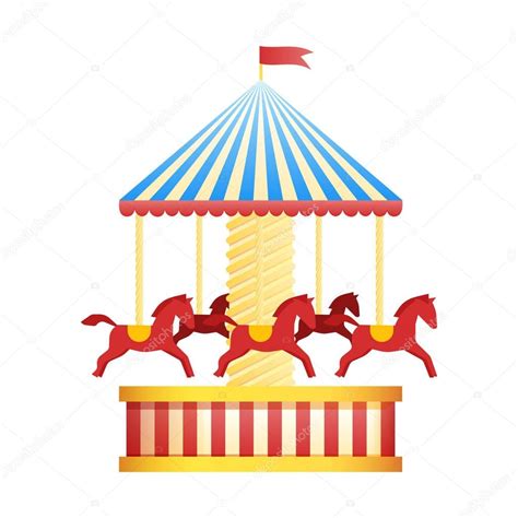 Dibujos para colorear, colorear imágenes, educación, escolar, dibujos, colorear la imagen: Dibujos: la feria | Icono de carrusel carrusel vendimia ...